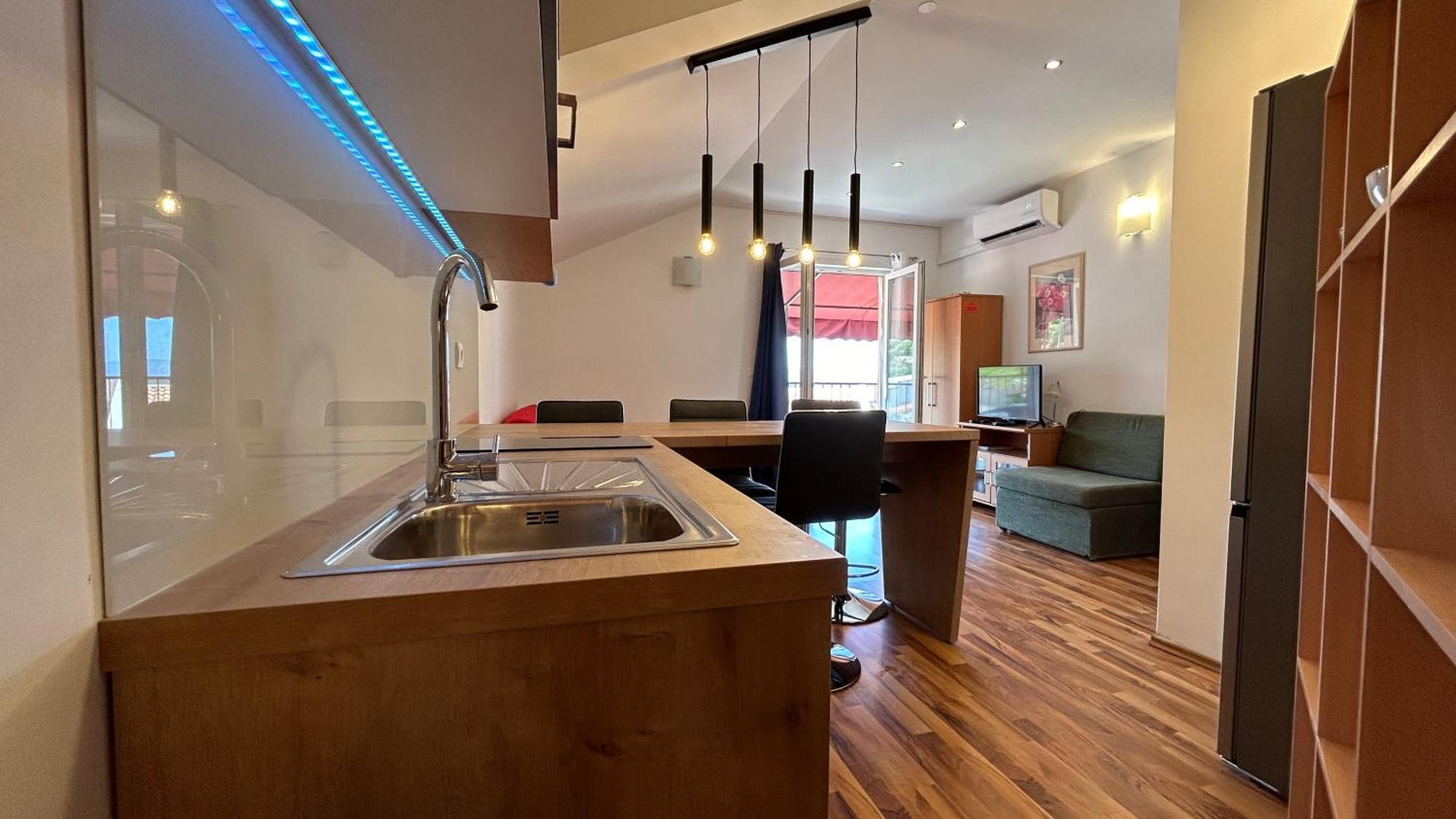 Apartman Senka Podgora Dış mekan fotoğraf