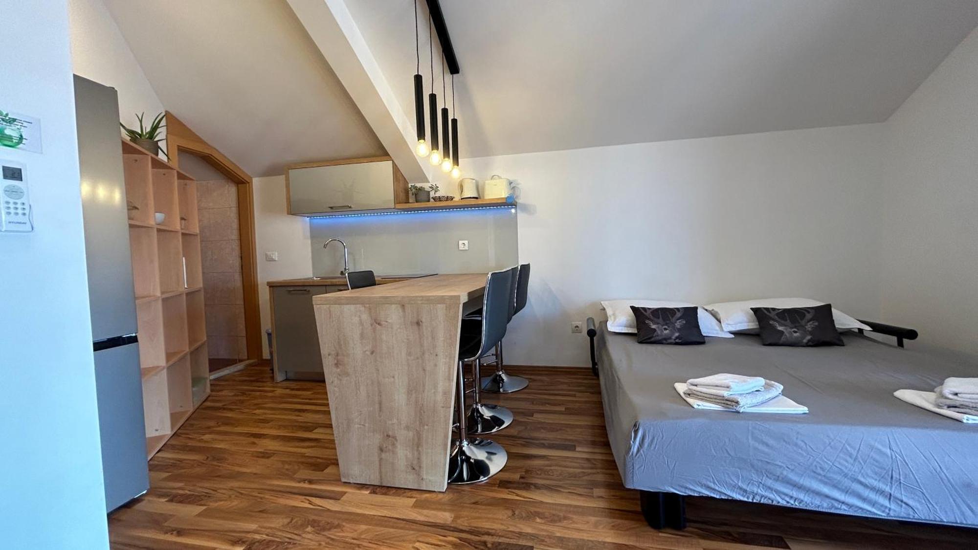 Apartman Senka Podgora Dış mekan fotoğraf